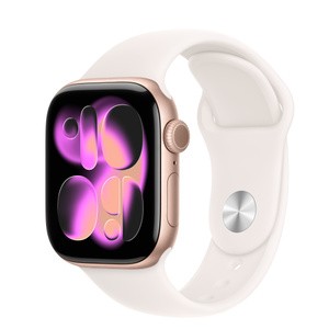 APPLE Watch Series 11GPS42mmRose Gold Aluminium Case with Light Blush Sport Band - S/M