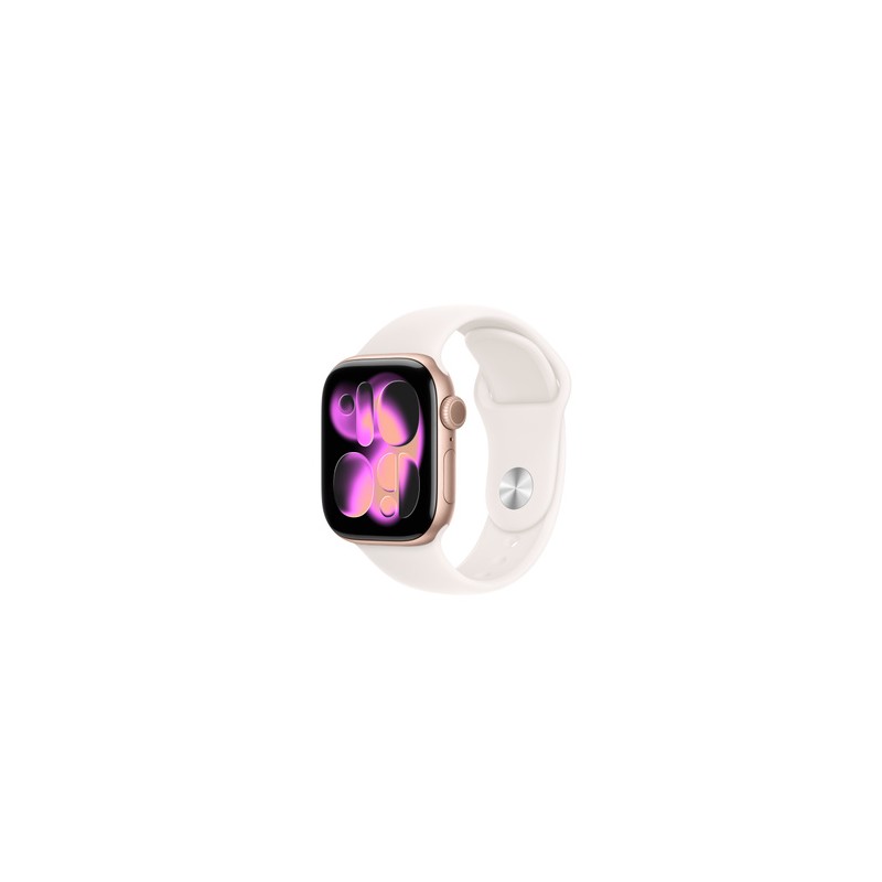 APPLE Watch Series 11GPS42mmRose Gold Aluminium Case with Light Blush Sport Band - S/M