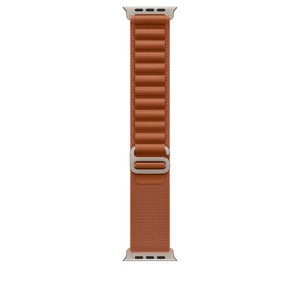 APPLE 49mm Terra Cotta AlpineLoop -Small - Natural Titanium Finish