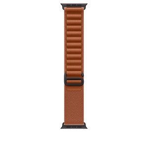 APPLE 49mm Terra Cotta AlpineLoop -Large - Black Titanium Finish
