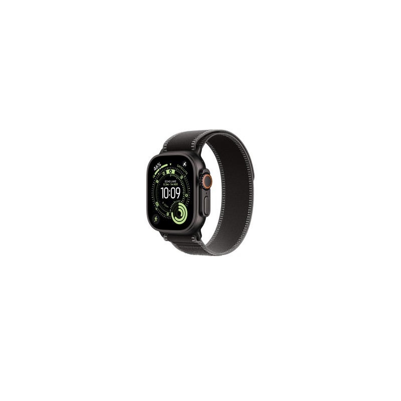 APPLE 49mm Black/Charcoal TrailLoop-S/M - Black Titanium Finish