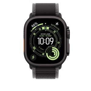 APPLE 49mm Black/Charcoal TrailLoop-S/M - Black Titanium Finish