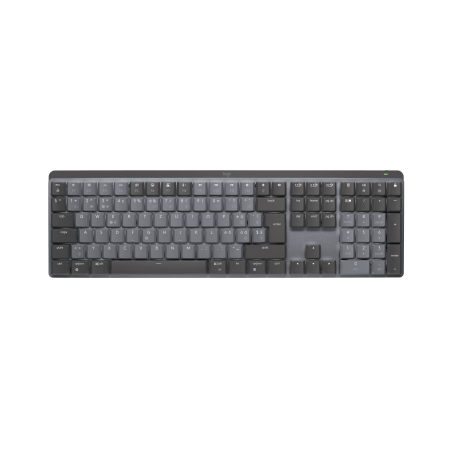 LOGITECH MX Mechanical Wireless Illuminated Performance Keyboard - GRAPHITE - (CH) - 2.4GHZ/BT - N/A - CENTRAL - TACTILE