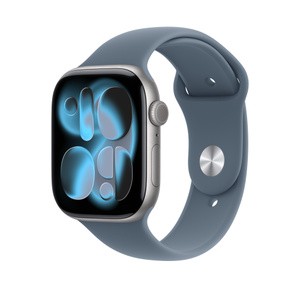 APPLE 46mm Anchor Blue Sport Band - S/M