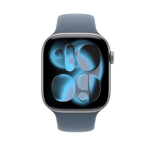 APPLE 46mm Anchor Blue Sport Band - S/M
