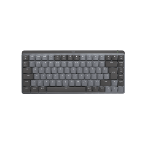 LOGITECH MX Mechanical Mini Minimalist Wireless Illuminated Keyboard - GRAPHITE - (US) INTL - 2.4GHZ/BT - N/A - EMEA - TACTILE