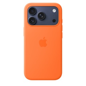 APPLE iPhone 17 Pro Silicone Case with MagSafe - Orange