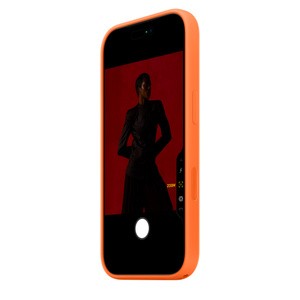 APPLE iPhone 17 Pro Silicone Case with MagSafe - Orange