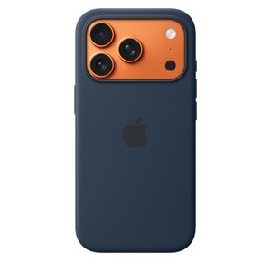 APPLE iPhone 17 Pro Silicone Case with MagSafe - Midnight