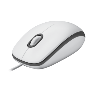 LOGITECH M100 Mouse full size right and left-handed optical 3 buttons wired USB