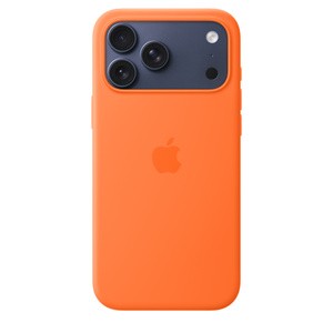 APPLE iPhone 17 Pro Max Silicone Case with MagSafe - Orange