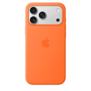 APPLE iPhone 17 Pro Max Silicone Case with MagSafe - Orange