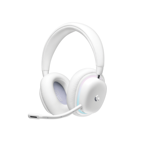 LOGITECH G G735 Headset full size Bluetooth / LIGHTSPEED wireless 3.5 mm jack white mist