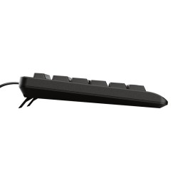 Trust Primo clavier Universel USB AZERTY Belge Noir | JDB-Info