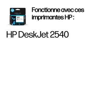 HP 301 Tri-color Original Ink Cartridge cartouche d'encre 1 | JDB-Info