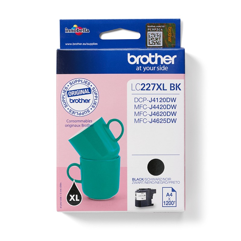 Brother LC227XLBK - Cartouche d'encre originale - Noir | JDB-Info