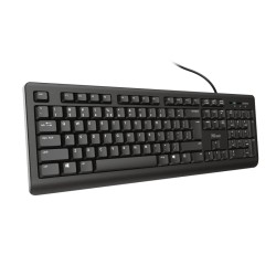 Trust Primo clavier Universel USB AZERTY Belge Noir | JDB-Info