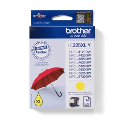 Brother LC225XLY - Cartouche d'encre originale - Jaune | JDB-Info