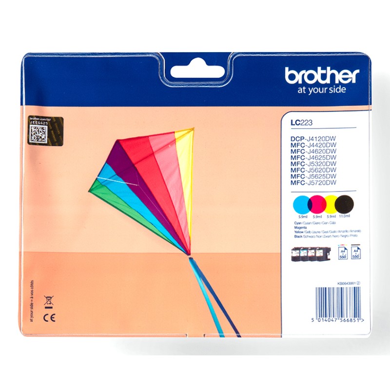Brother LC-223VALBP cartouche d'encre | JDB-Info