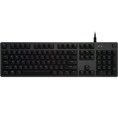 LOGITECH G512 CARBON LIGHTSYNC RGB Mechanical Gaming Keyboard with GX Brown switches - CARBON - (DEU) - CENTRAL