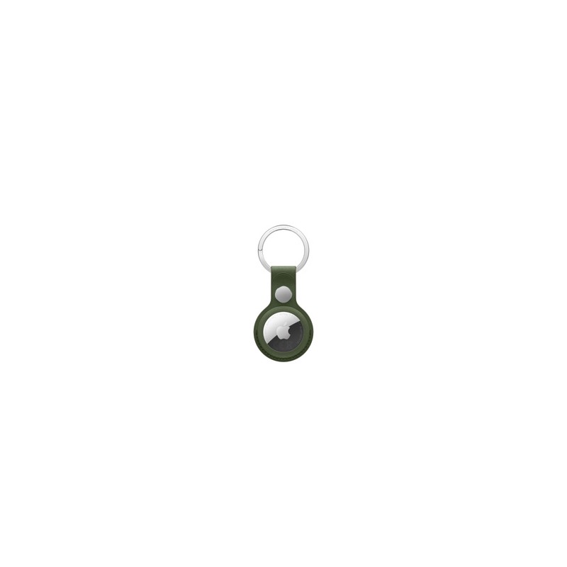 APPLE AirTag FineWoven Key Ring - Moss
