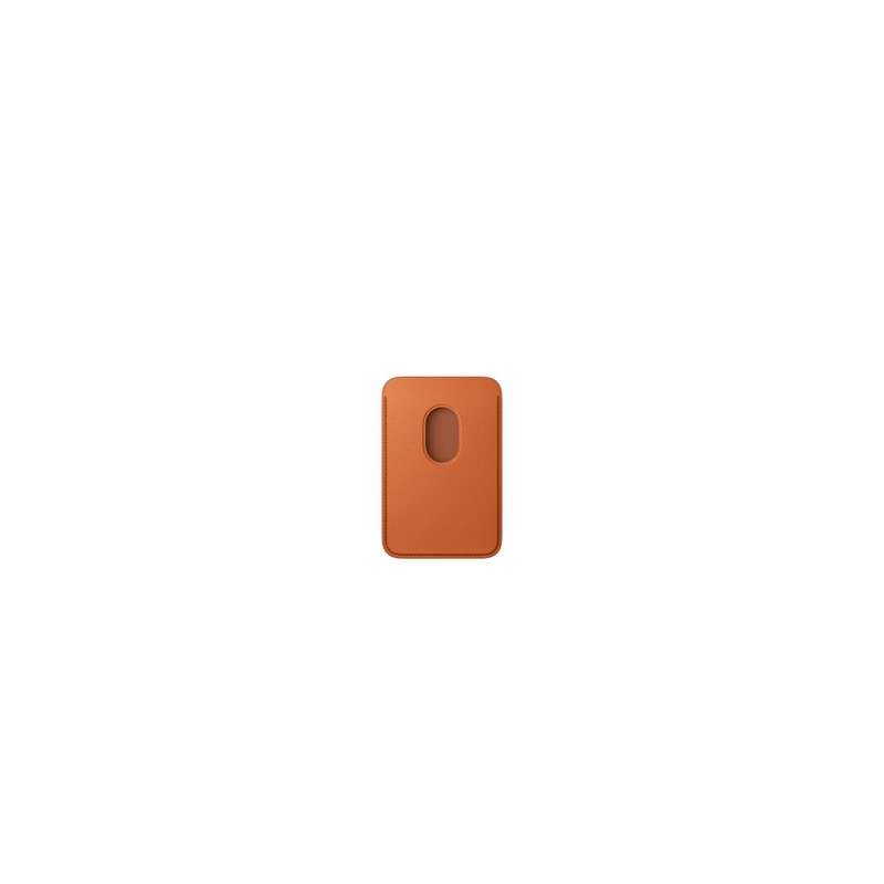 APPLE iPhone FineWoven Wallet with MagSafe - Fox Orange