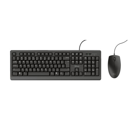 Trust Primo clavier Souris incluse Universel USB AZERTY Bel | JDB-Info