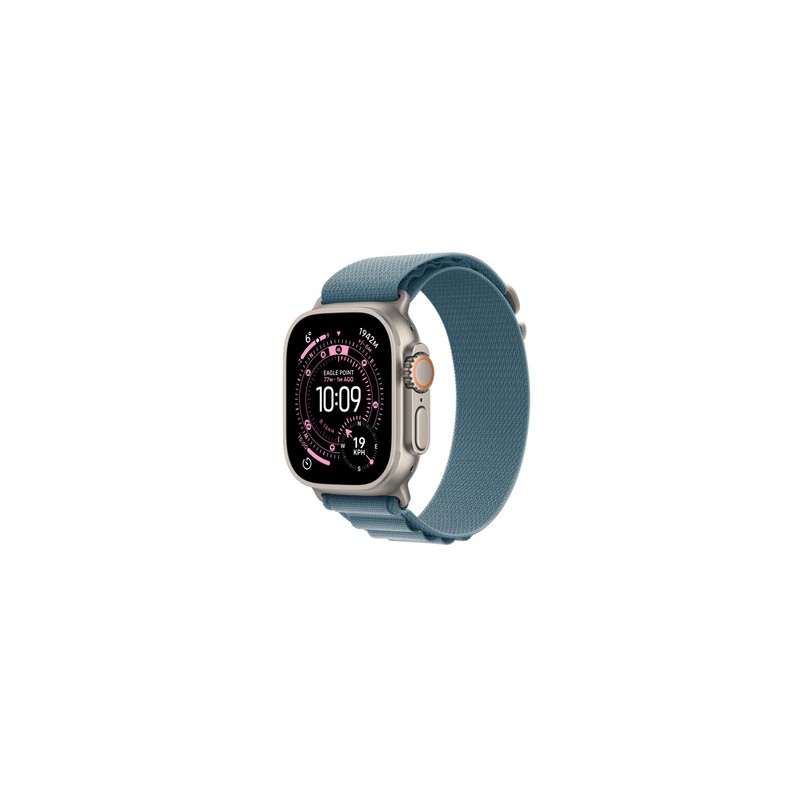 APPLE Watch Ultra 3GPS + Cellular49mmNatural Titanium Case with Light Blue Alpine Loop - Small