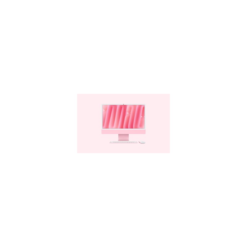 APPLE 24p iMac with Retina 4.5K display M4 chip with 8-core CPU and 8-core GPU 16Go 256Go SSD French AZERTY - Pink