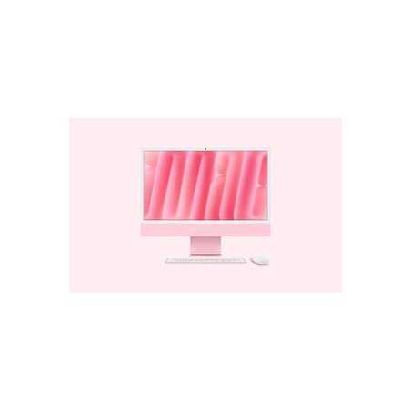 APPLE 24p iMac with Retina 4.5K display M4 chip with 8-core CPU and 8-core GPU 16Go 256Go SSD French AZERTY - Pink
