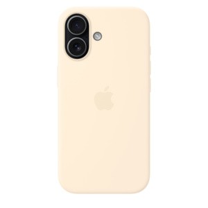 APPLE iPhone 17 Silicone Case with MagSafe Vanilla