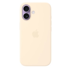 APPLE iPhone 17 Silicone Case with MagSafe Vanilla