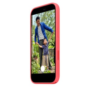 APPLE iPhone 17 Silicone Case with MagSafe Bright Guava