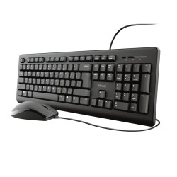 Trust Primo clavier Souris incluse Universel USB AZERTY Bel | JDB-Info