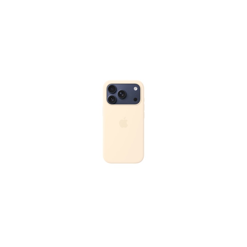 APPLE iPhone 17 Pro Silicone Case with MagSafe Vanilla