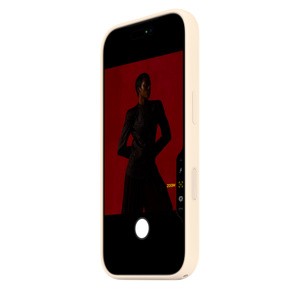 APPLE iPhone 17 Pro Silicone Case with MagSafe Vanilla