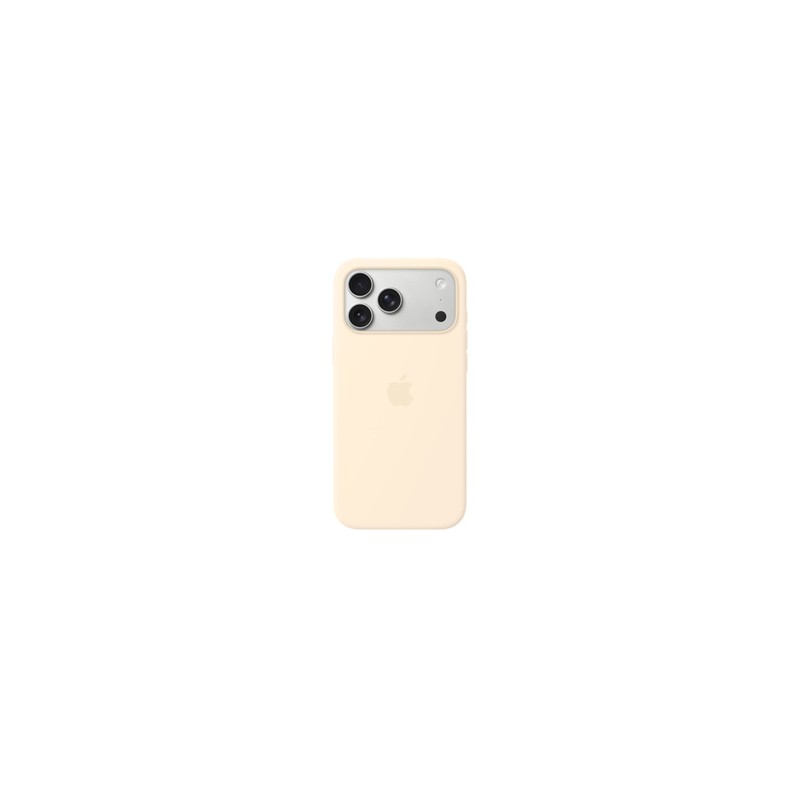 APPLE iPhone 17 Pro Max Silicone Case with MagSafe Vanilla