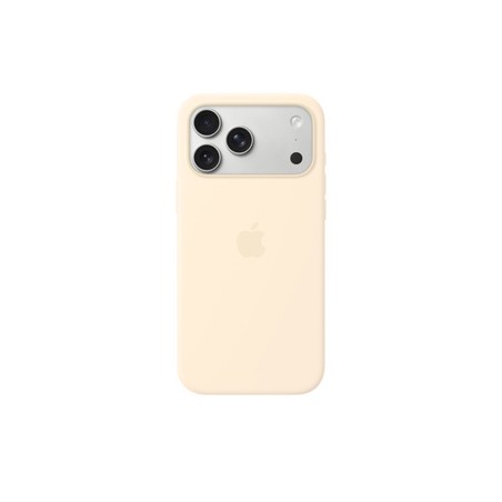 APPLE iPhone 17 Pro Max Silicone Case with MagSafe Vanilla