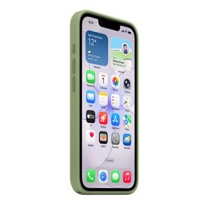 APPLE iPhone 17e Silicone Case with MagSafe Light Moss