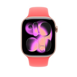 APPLE 46mm Bright Guava Sport Band - M/L