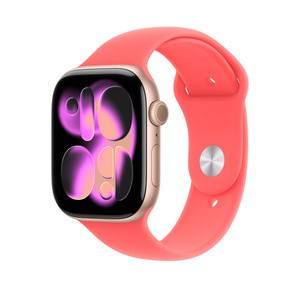 APPLE 46mm Bright Guava Sport Band - M/L