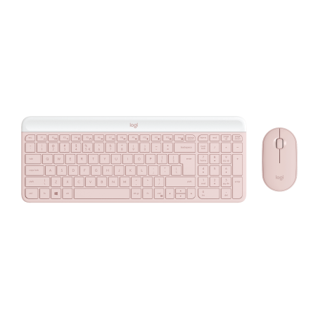 LOGITECH MK470 Slim Combo - ROSE - (US) INTL - INTNL-973