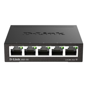 D-Link DGS-105 Non-géré L2 Gigabit Ethernet (10/100/1000) N | JDB-Info