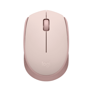LOGITECH M171 Mouse right and left-handed optical 3 buttons wireless 2.4 GHz USB wireless receiver pink