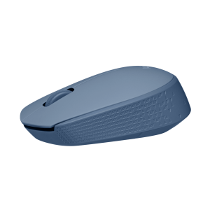 LOGITECH M171 Mouse right and left-handed optical 3 buttons wireless 2.4 GHz USB wireless receiver blue/grey