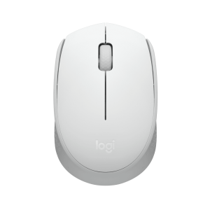 LOGITECH M171 Mouse right and left-handed optical 3 buttons wireless 2.4 GHz USB wireless receiver off-white