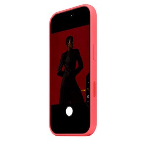 APPLE iPhone 17 Pro Silicone Case with MagSafe Bright Guava