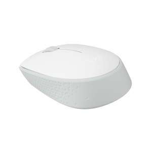 LOGITECH M171 Mouse right and left-handed optical 3 buttons wireless 2.4 GHz USB wireless receiver off-white