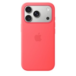 APPLE iPhone 17 Pro Silicone Case with MagSafe Bright Guava