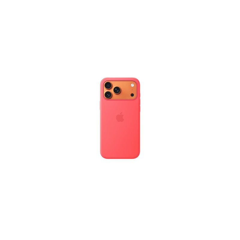APPLE iPhone 17 Pro Max Silicone Case with MagSafe Bright Guava